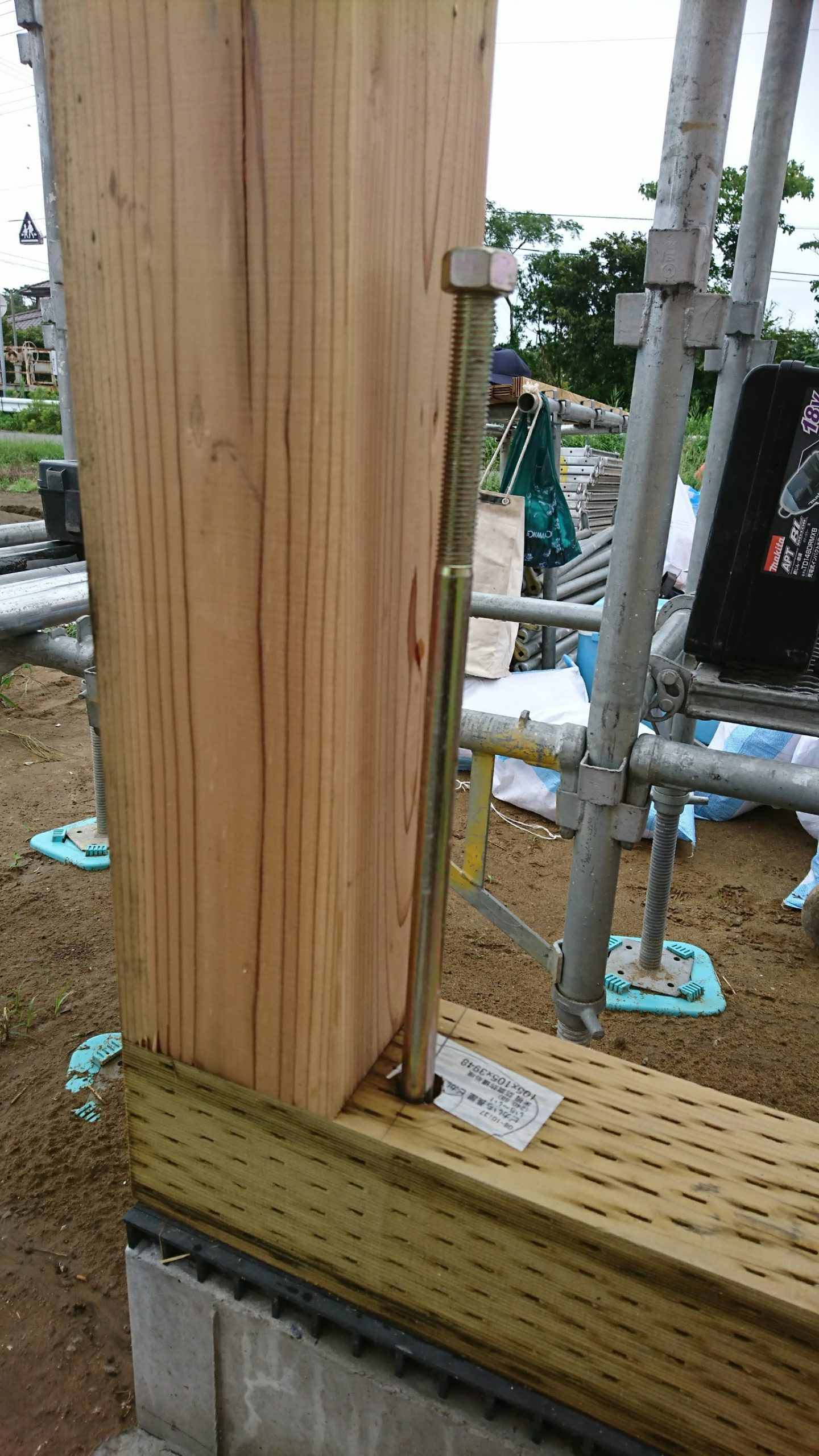 新築長屋 建て方 2日目 0006 ピカいち 新築長屋 建て方 2日目 0006 ピカいち